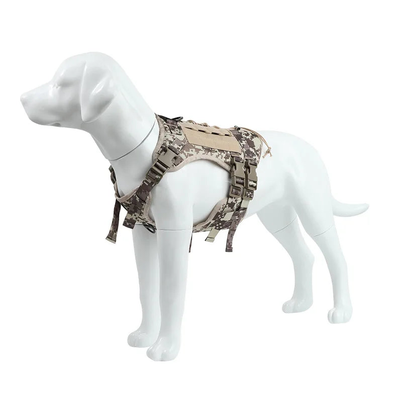 Tactical No Pull Dog Harness Reflective Vest Large Dogs