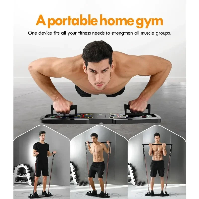 Push Up Board Home Gym Exercise Equipment Pilates Bar