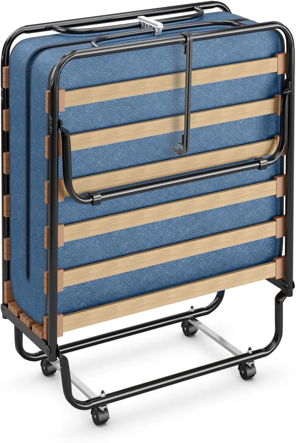 Folding Bed with Mattress, Rollaway Guest Bed Portable Sleeper - Ultimate Objects