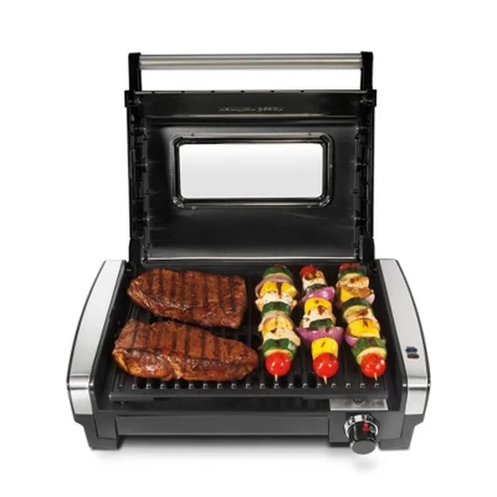 Indoor Electric Searing Grill Nonstick Removable Plate 1200W