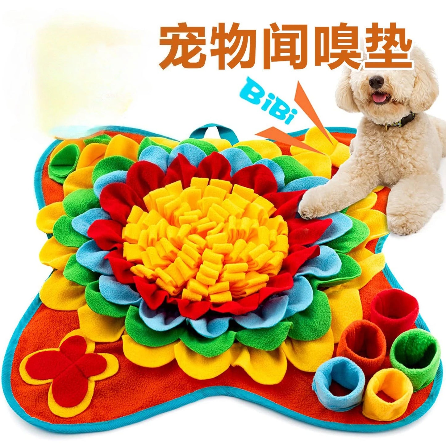 Indoor Dog Sniffing Pad Blanket For Energy Release Activity