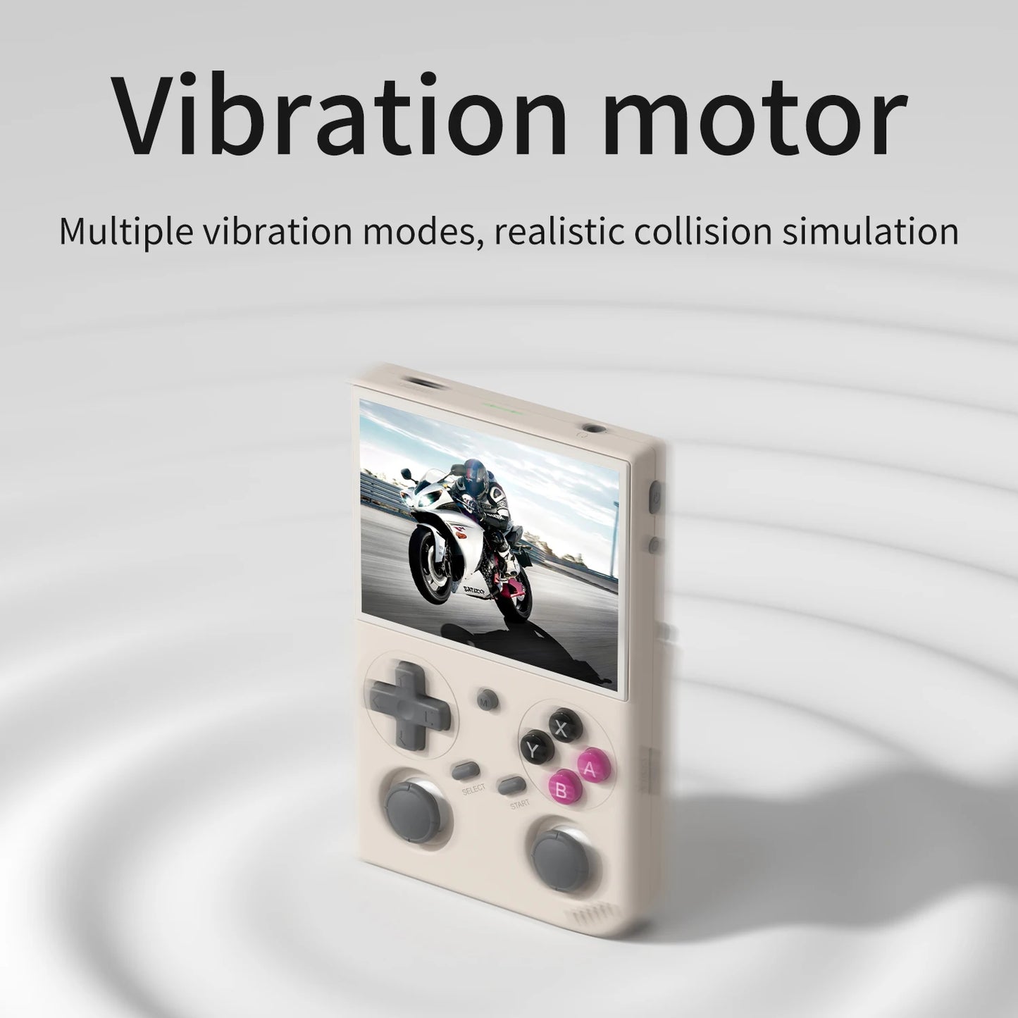 Batlexp G350 Handheld Game Console 3.5 Inch IPS Screen Linux System Dual Joystick Vibration Motor Retro Portable Video Console