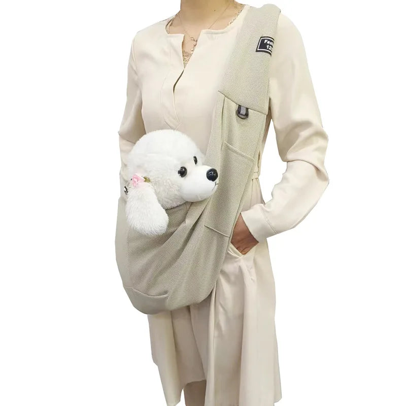 2025 Comfortable Crossbody Pet Sling Carrier For Cats Dogs