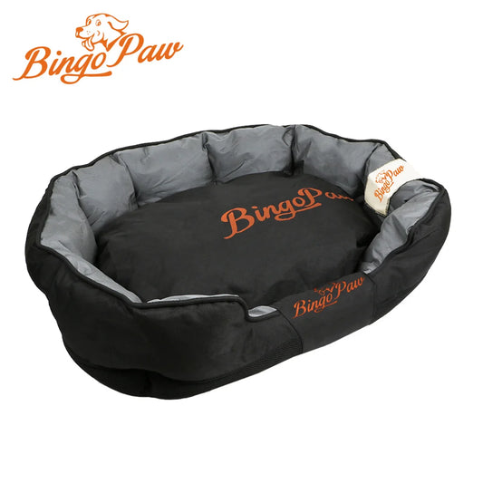 BingoPaw Large Soft Dog Bed Waterproof Removable Cushion