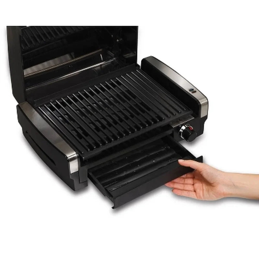 Indoor Electric Searing Grill Nonstick Removable Plate 1200W