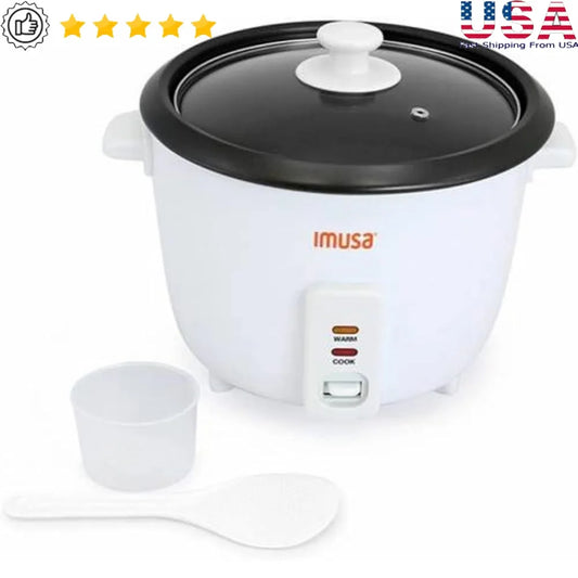 Electric Rice Cooker 5 Cup Uncooked 10 Cup Cooked Nonstick