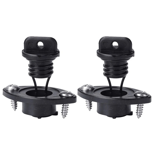 2pcs Thread Boat Drain Plug Kit Universal Kayak Plugs Marine