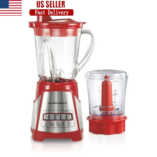 700W 4 Speed Blender Chopper Dishwasher Safe 40 Oz Jar