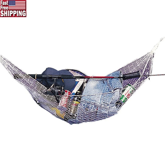 Nylon Gear Hammock Boat Storage for Rods and Tackle 60 Inch