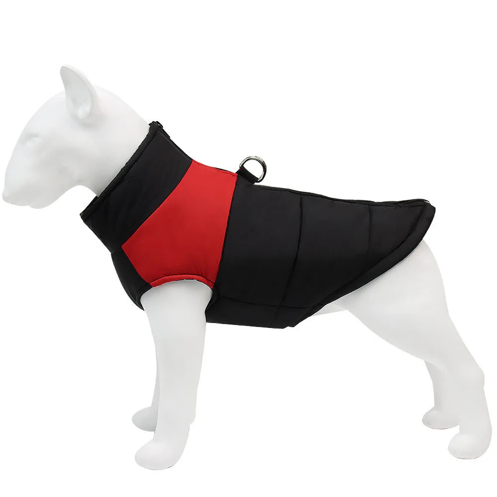 Warm Winter Dog Coats Windproof Thickened Vest Jacket