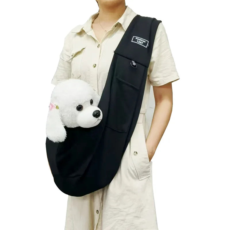 2025 Comfortable Crossbody Pet Sling Carrier For Cats Dogs