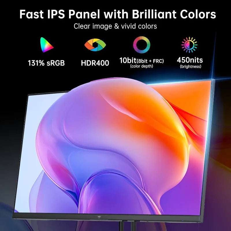 27 Inch Gaming Monitor 2K QHD 210 Hz 1ms HDR Adaptive Sync