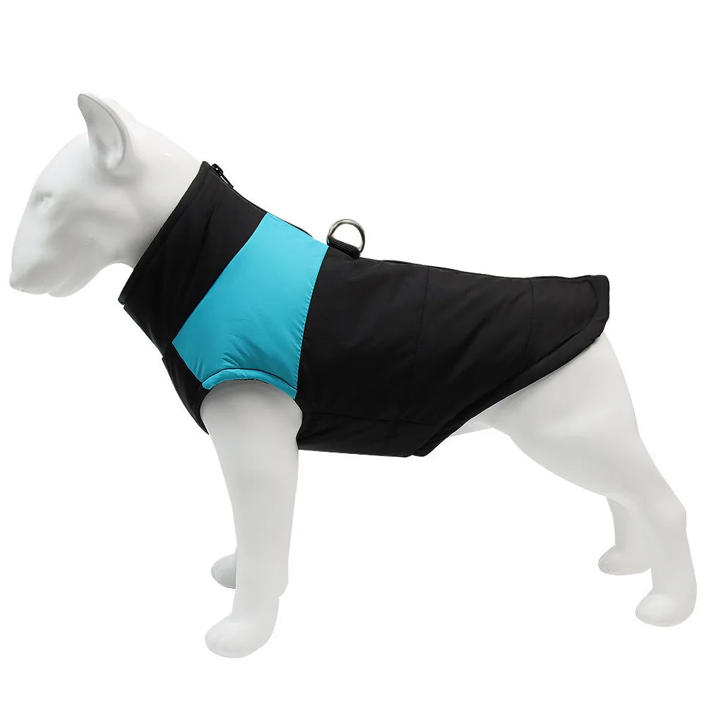 Warm Winter Dog Coats Windproof Thickened Vest Jacket