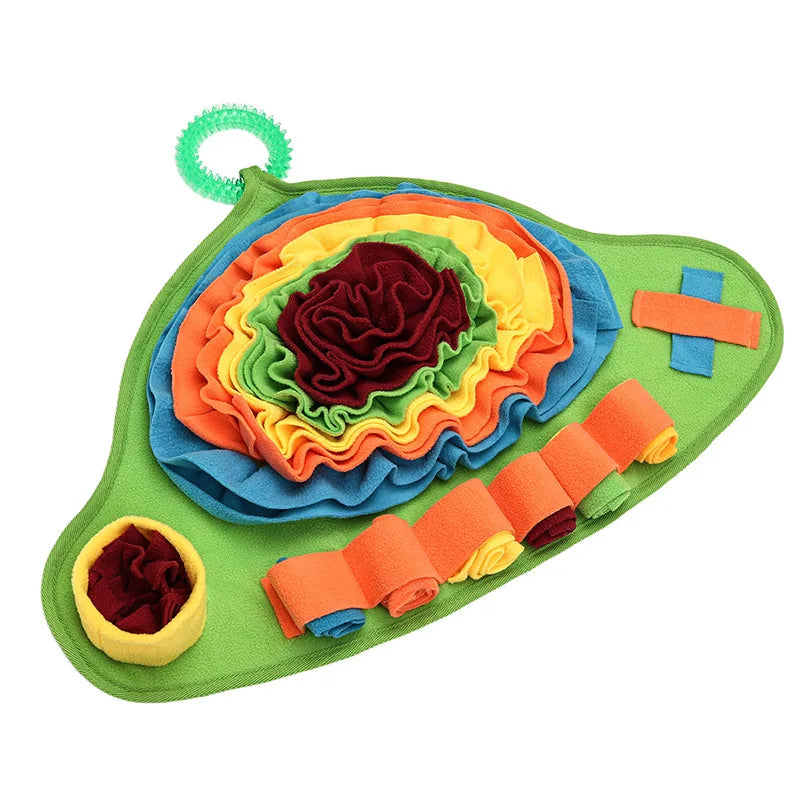 Dog Jellyfish Snuffle Mat Pet Toy For Anxiety Relief Puzzle