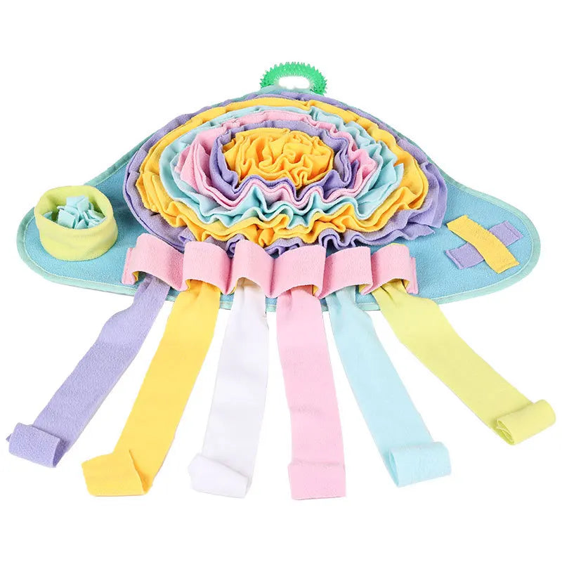 Dog Jellyfish Snuffle Mat Pet Toy For Anxiety Relief Puzzle