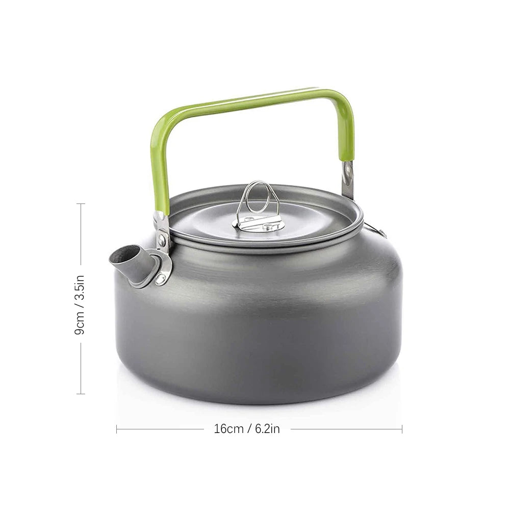 Portable Water Kettle Outdoor Aluminum Alloy Tea Pot Pot - Ultimate Objects