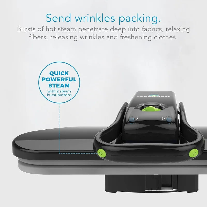 SF-623 Mid-Size Steam Press With Fabric Settings Black