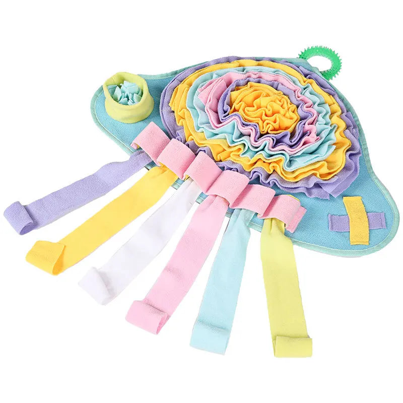 Dog Jellyfish Snuffle Mat Pet Toy For Anxiety Relief Puzzle