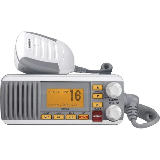 Um385 25W Fixed Mount Marine VHF DSC Radio Waterproof IPX4