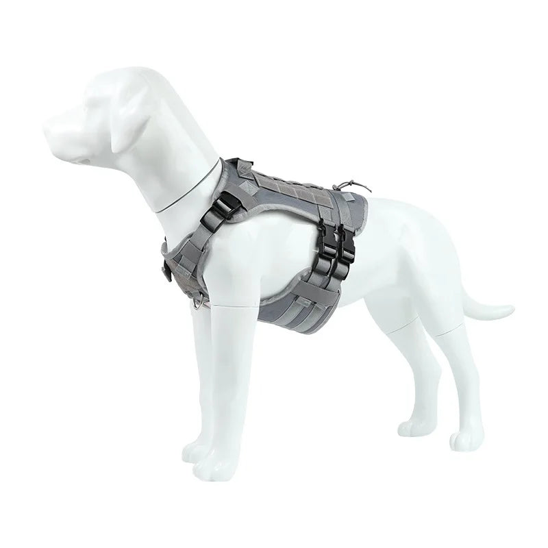 Tactical No Pull Dog Harness Reflective Vest Large Dogs