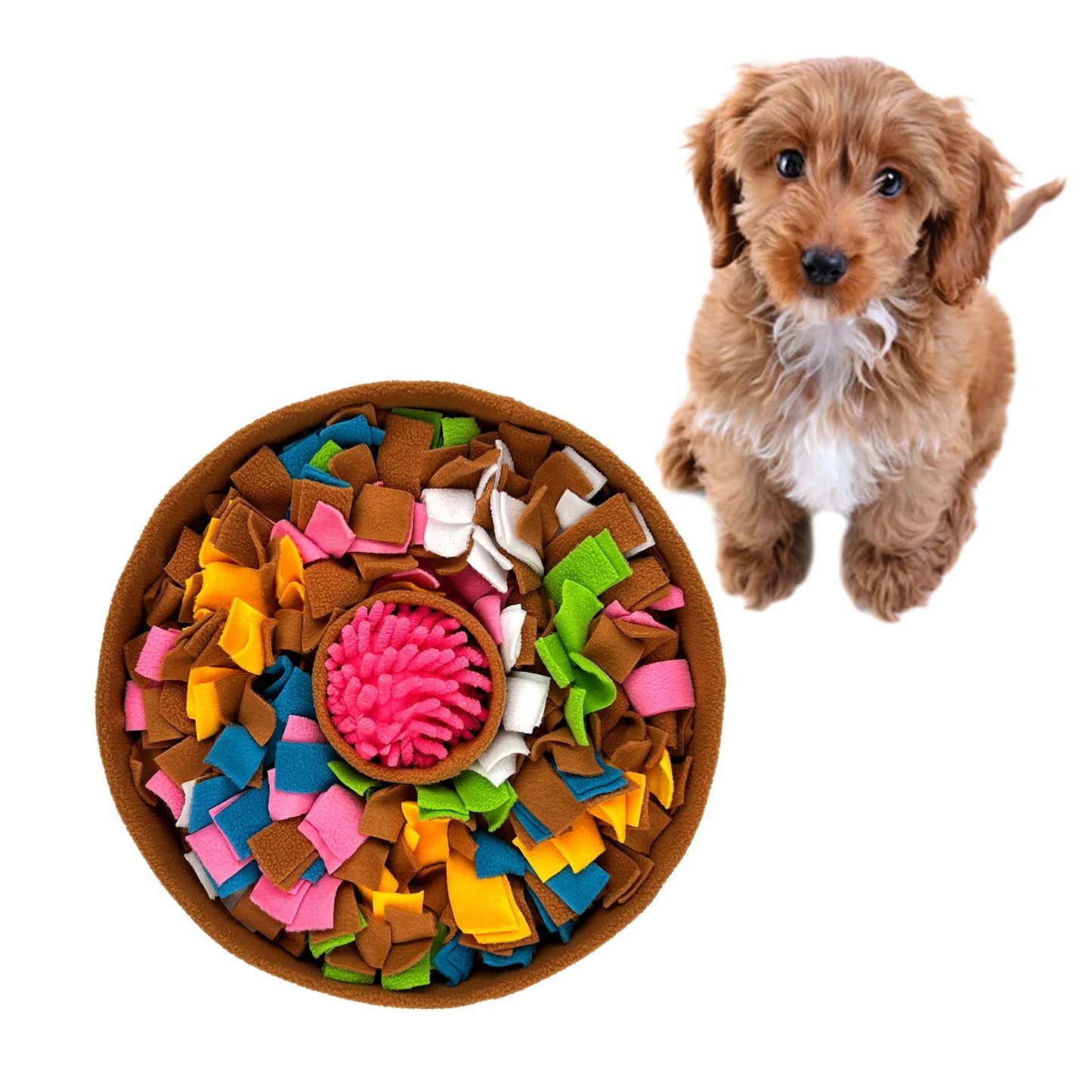 Pet Slow Feeder Mat Non Slip Foraging Bowl For Dogs Cats