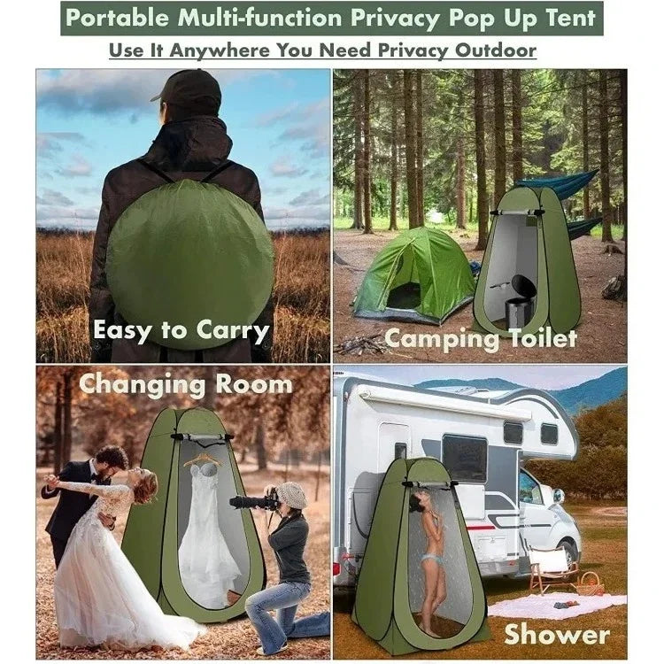Portable Toilet Kit For Adults Pop Up Tent X Large