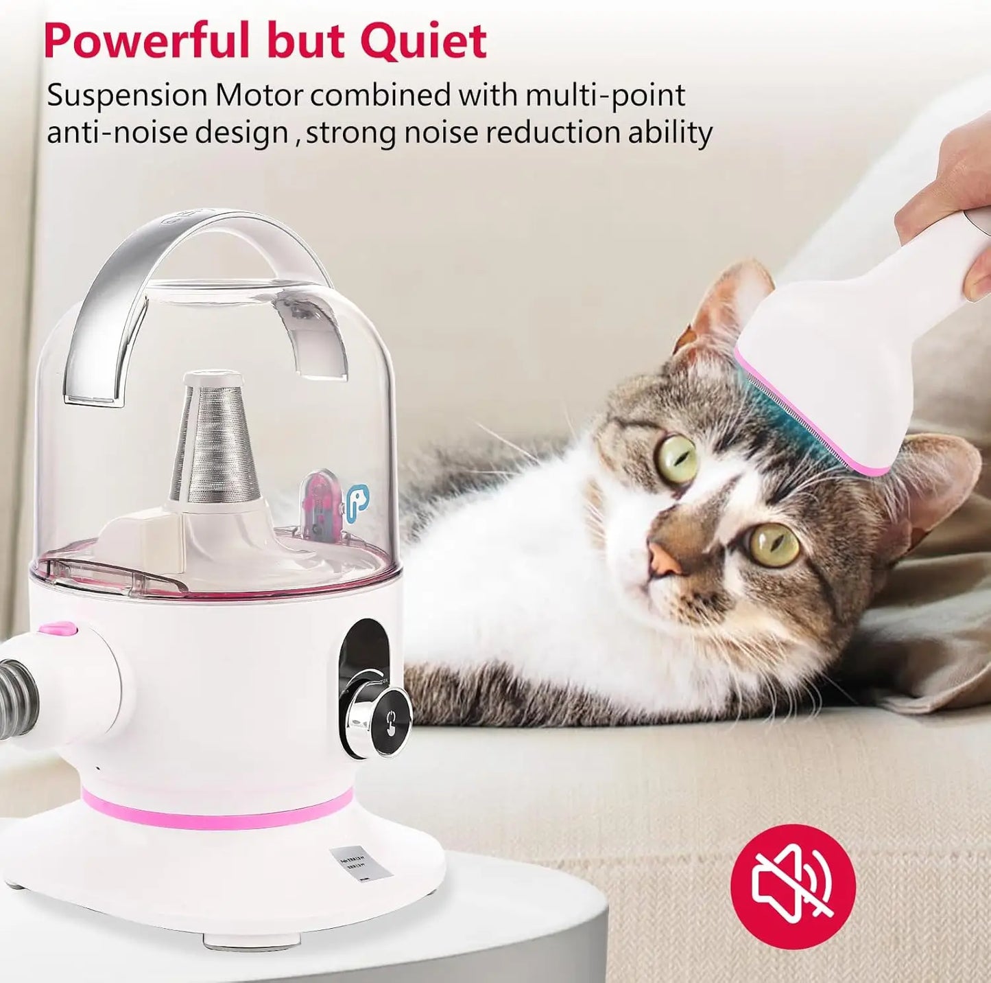 Pet Grooming Vacuum Dog Hair Vacuum For Dogs And Cats