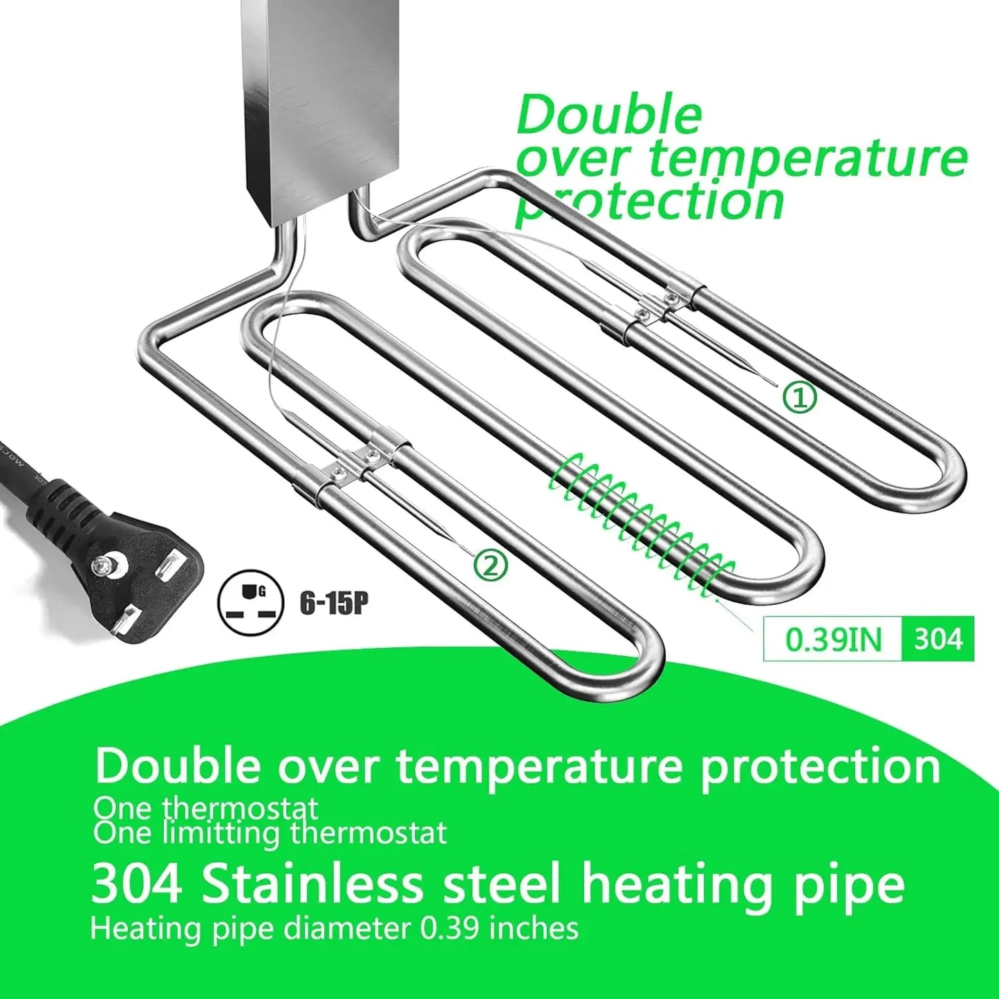 Dual Tank Commercial Deep Fryer 12L 25 Qt Two Baskets