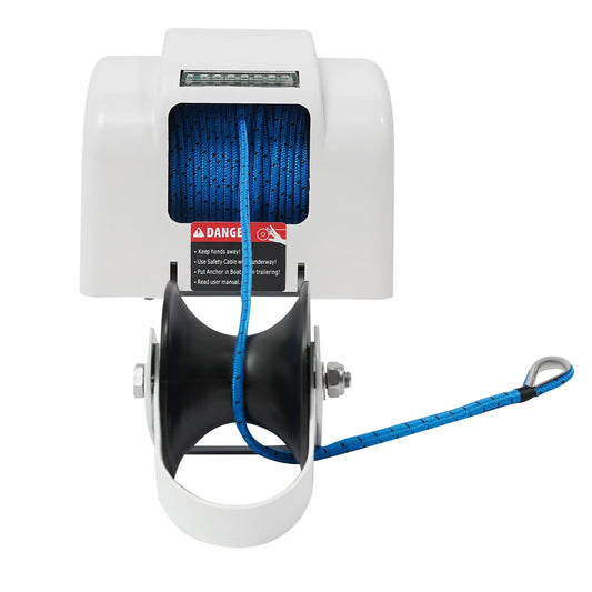 12V Boat Electric Anchor Winch 45 Lbs With Remote For Boats