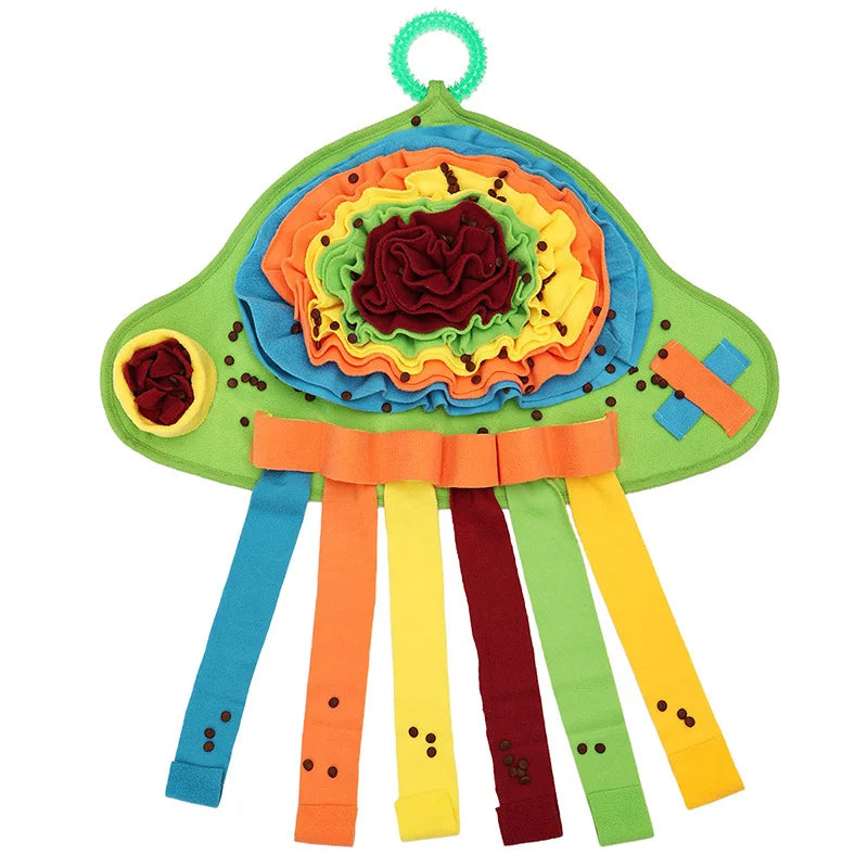 Dog Jellyfish Snuffle Mat Pet Toy For Anxiety Relief Puzzle