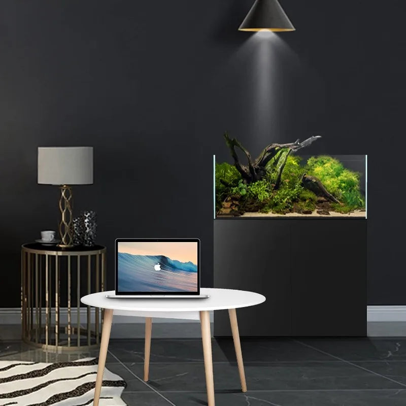 9Gal Sharrow Rimless Low Iron Fish Tank Nova Clear White