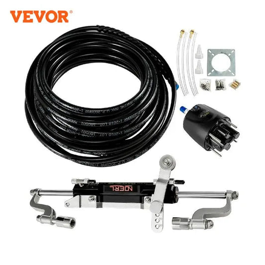 Vevor 300HP Outboard Hydraulic Steering Kit With Cylinder