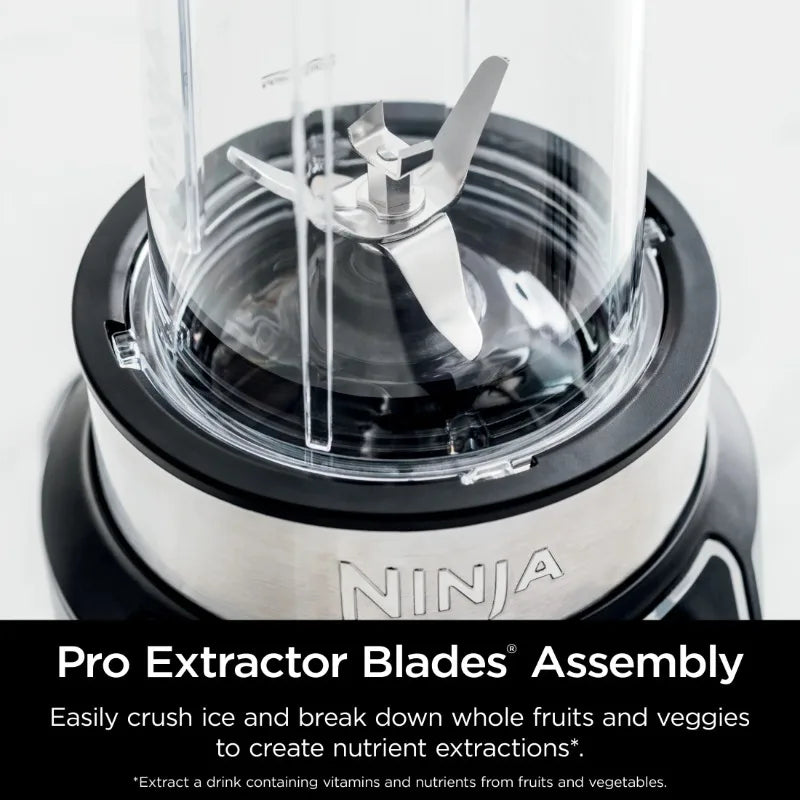 Ninja Nutri Blender Pro Auto IQ 1000 Watt Personal BN400