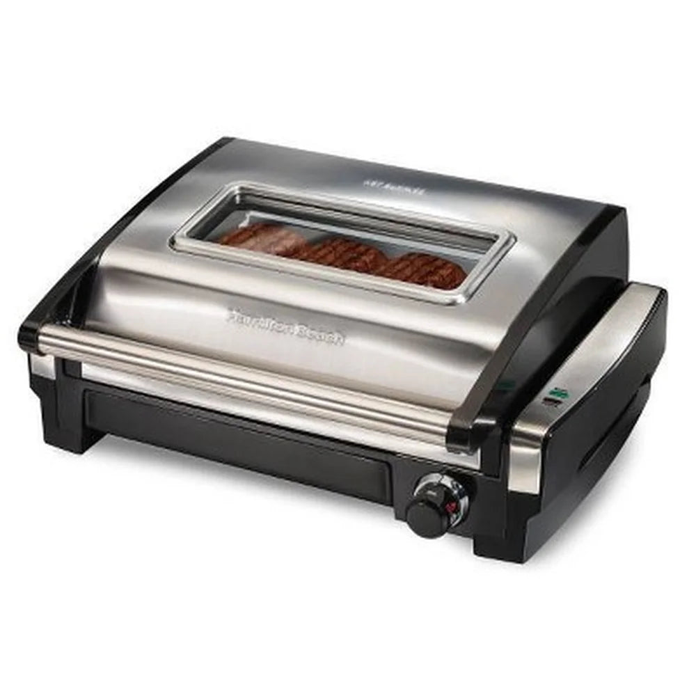 Indoor Electric Searing Grill Nonstick Removable Plate 1200W