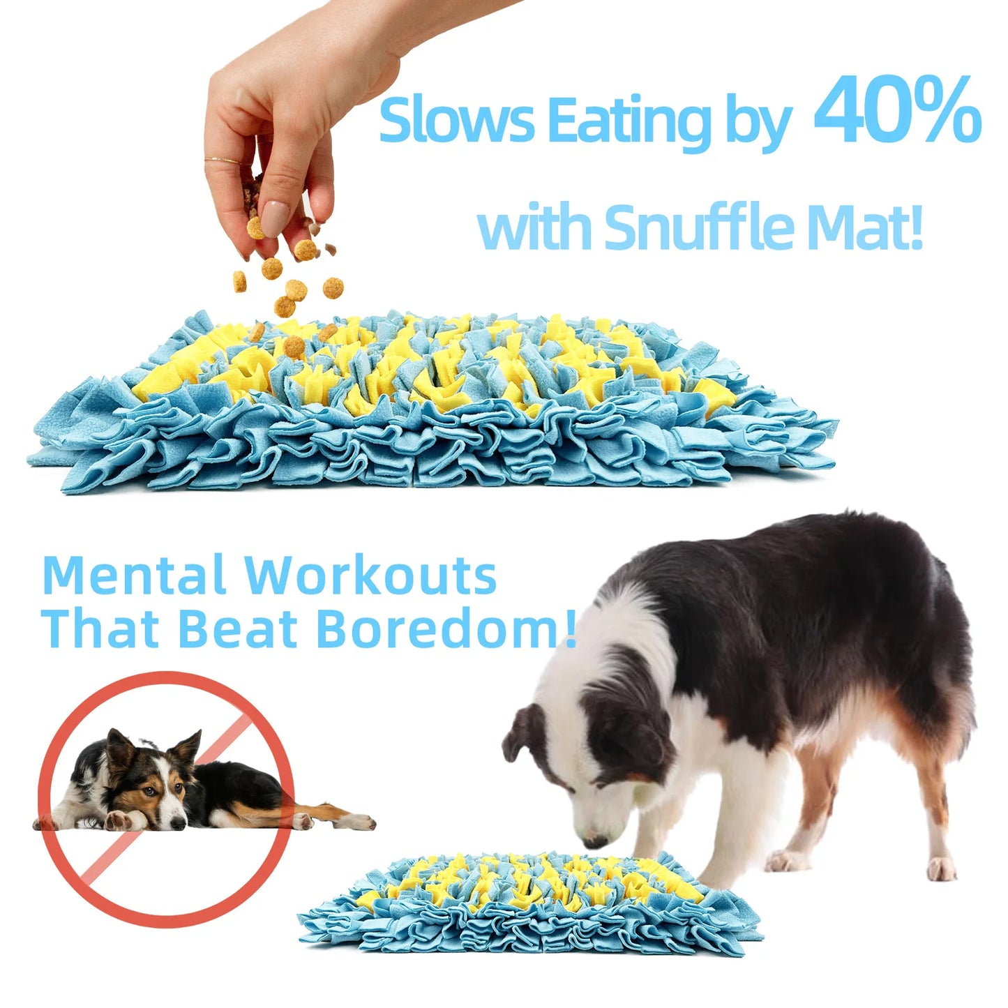Hot Selling Pet Sniffing Foraging Mat for Dogs and Cats