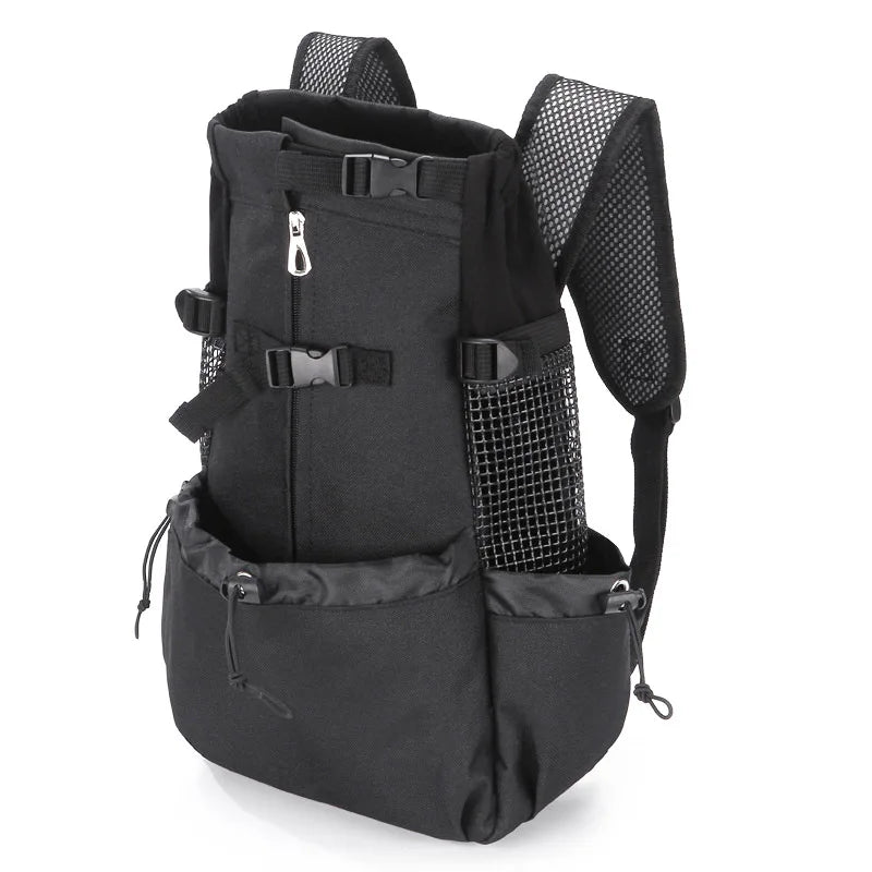 Breathable Nylon Dog Carrier Backpack For Small Dogs Outdoor