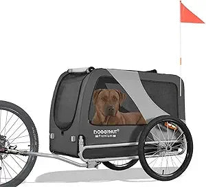 DoggyHut Premium XL Pet Bike Trailer For Large Or Small Dogs