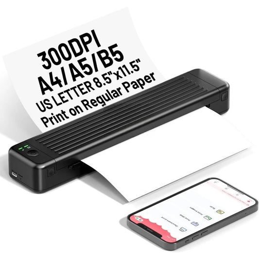 P831 Portable Wireless Printer For Travel 300 DPI US Letter