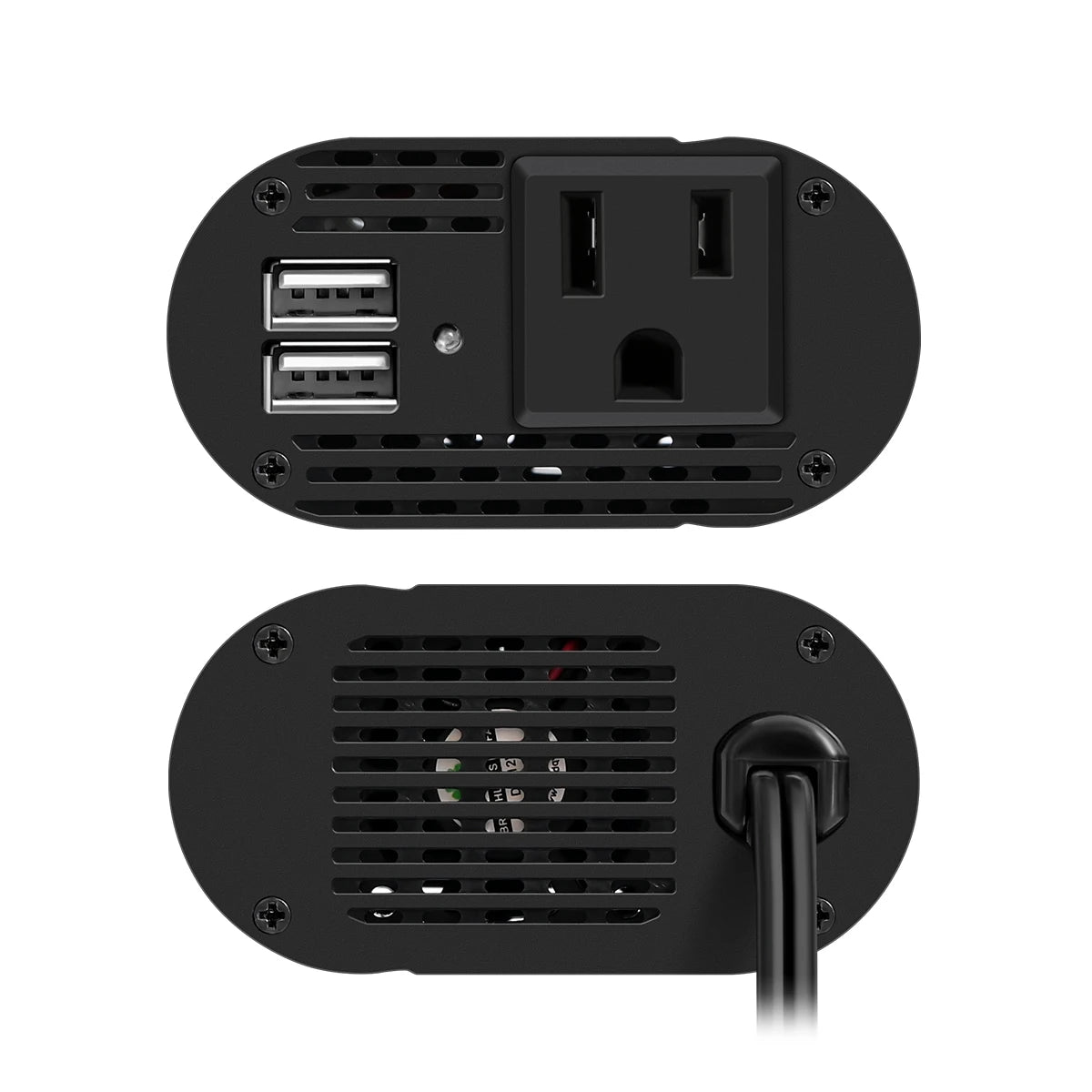 200W Multi-socket DC 12V to AC 110V US Socket Inverter - Ultimate Objects