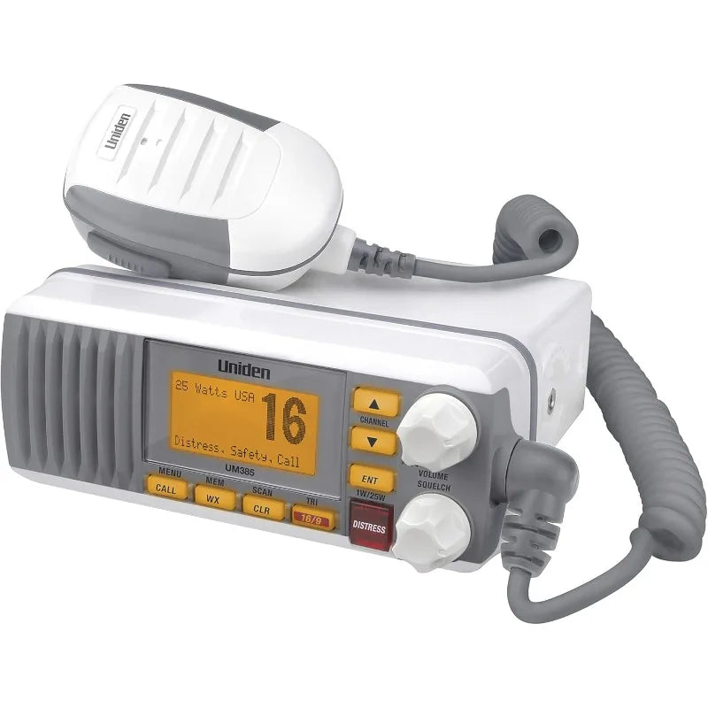 Um385 25W Fixed Mount Marine VHF DSC Radio Waterproof IPX4