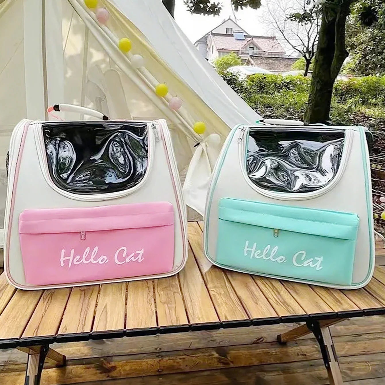Transparent Cat Backpack Carrier Space Capsule Travel Bag