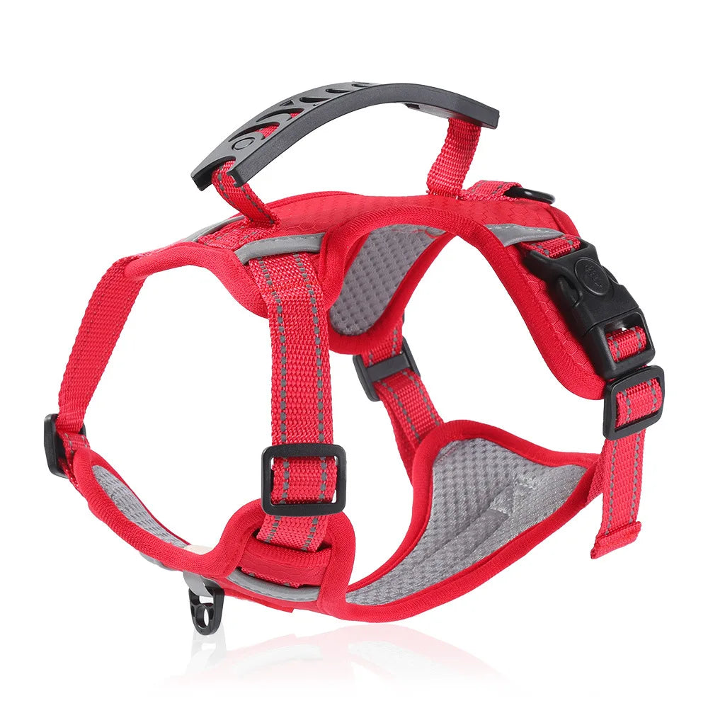 Vest Harness Reflective Strip Breathable Mesh For Small Pets