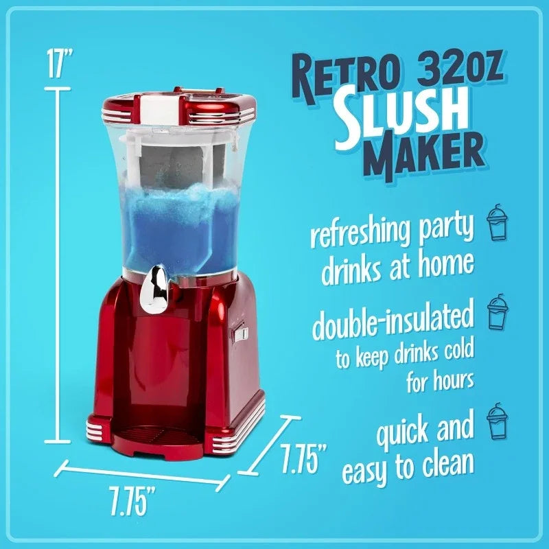 Drink Maker And Margarita Machine For Home 32 Ounce Slushy