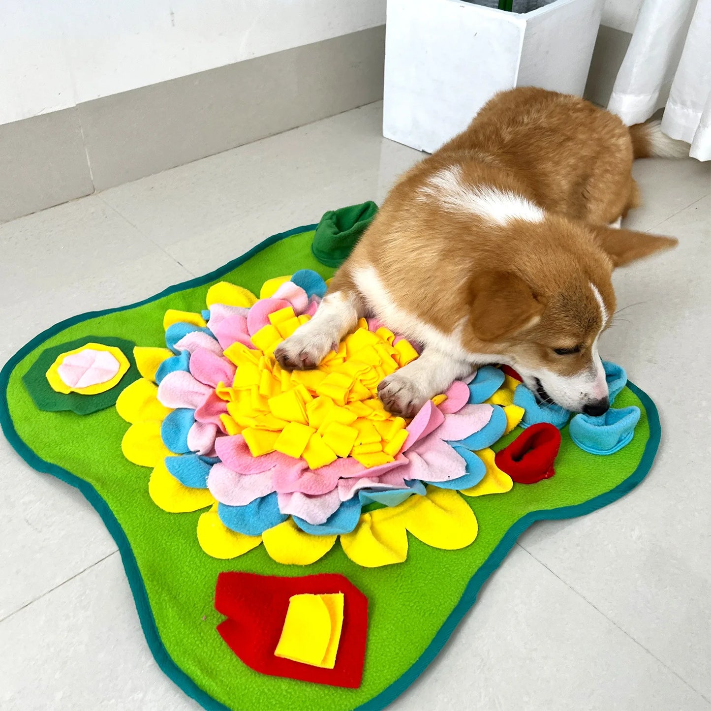 Dog Snuffle Mat Enrichment Toy Slow Feeding Interactive