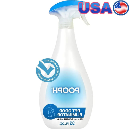 Pet Odor Eliminator Spray 32 Oz Fragrance Free Enzymatic