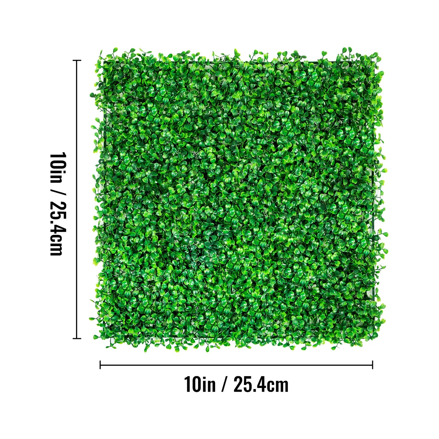 SucceBuy Boxwood Hedge Panels Artificial Plant Wall Decor