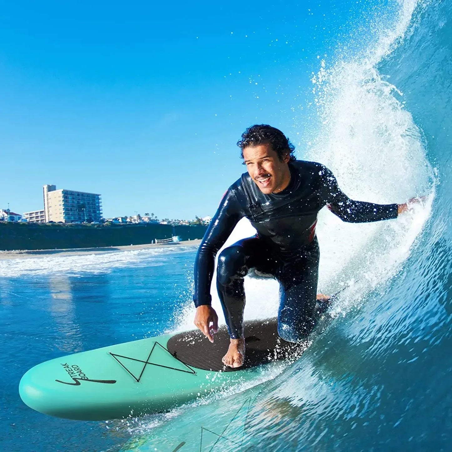305cm Inflatable Stand Up Paddle Board With Non Slip Deck