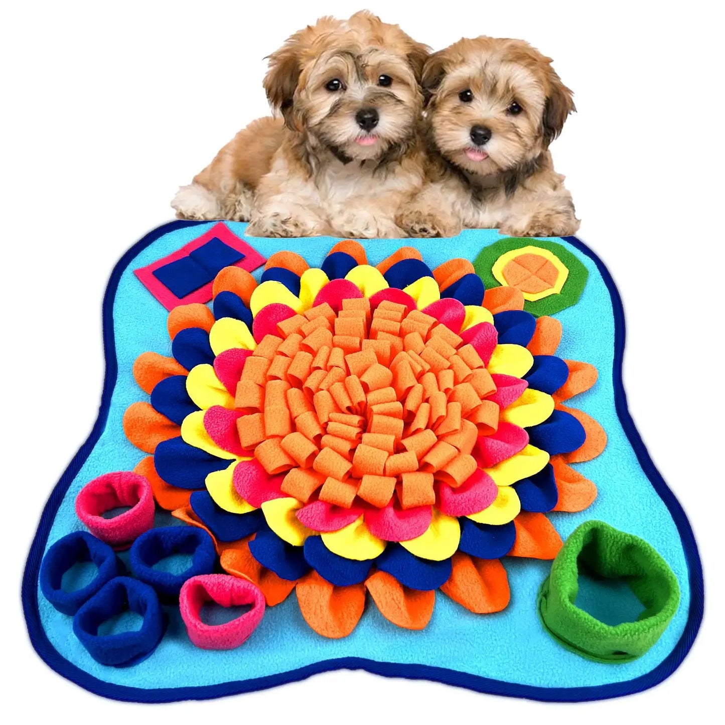 Dog Snuffle Mat Enrichment Toy Slow Feeding Interactive