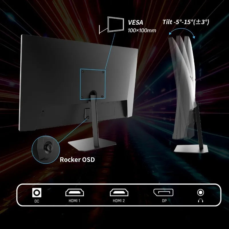 KTC 24 5 Inch Gaming Monitor FHD 180Hz IPS HDR Eye Care