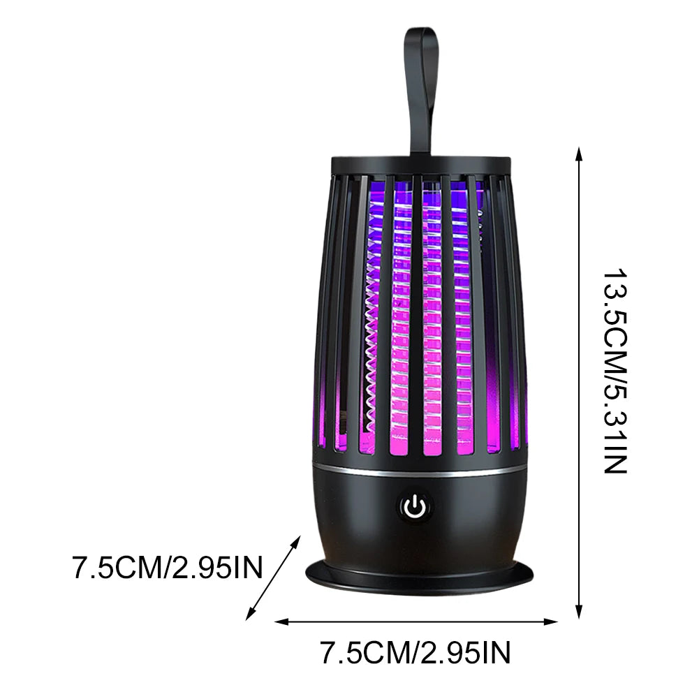 Electric Fly Catcher USB Rechargeable Mosquito Swatter Trap - Ultimate Objects